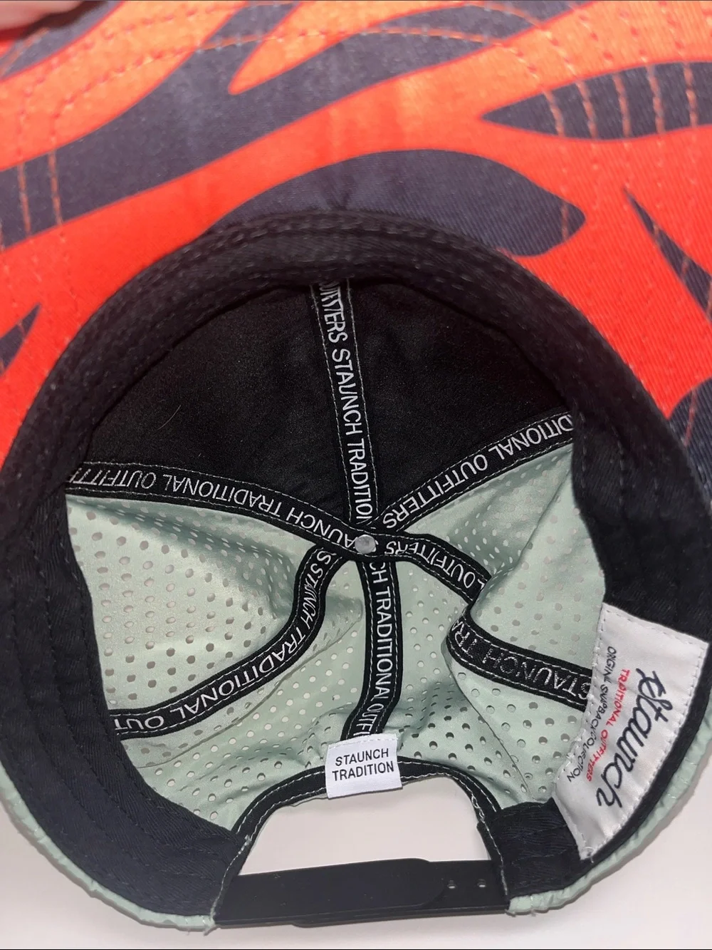Staunch Embroidered Light Sage Men's Golf Cap